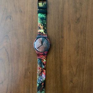 Swatch watch "Off" by artist Jose Carlos Casado